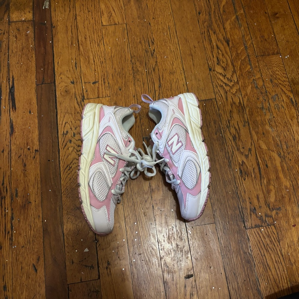 Pink New Balance Sneakers Y2K style